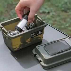 ( )캠핑 양념통 티슈 수납 미니 카고 박스 상자 정리함 캠핑용 수납함 미니카고 차박 용품