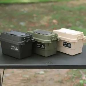 캠핑 양념통 티슈 수납 미니 카고 박스 상자 정리함 캠핑용 수납함 미니카고 차박 용품