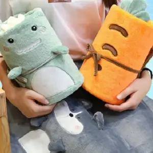 극세사 캐릭터 무릎담요 사무실 낮잠 블랭킷 담요 캠핑 거실 학교 캠핑 차박 수험생