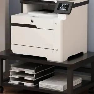 프린터 거치대 테이블 데스크탑 심플 이동식 선반