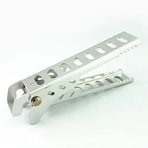 ( )알루미늄 냄비 집게 손잡이 주방 프라이팬 코펠 캠핑 집개 팬집게 캠핑용집게 냄비집게