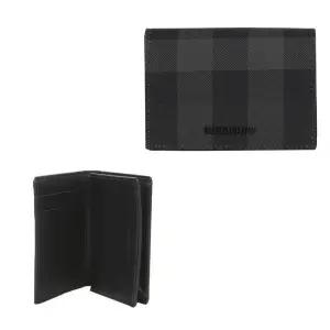 MUST IT_ 8070204 올오버 체크 바이폴드 반지갑