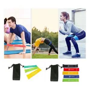 키밍 라텍스 탄력밴드 세트 홈트레이닝 운동 헬스밴드