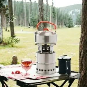 ( )EAS 캠핑마운틴캠핑주전자1L케틀우드스토브세트