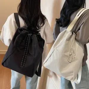 데일리 나일론 숄더 백팩 대학생 직장인 가방