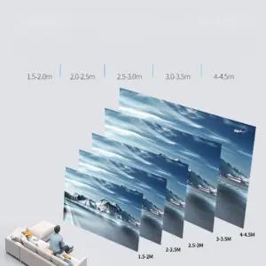 빔 프로젝터 광학 스크린 프로젝터스크린 접이식