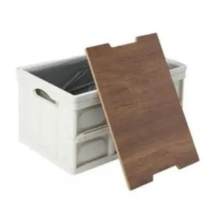 ( )55L마이원픽캠핑폴딩박스아이보리캠핑박스테이블