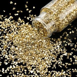 30g병 유리 짓 눌린 돌 DIY 에폭시 수지 금형에 대 한 수 지 충전 불규칙 크리스탈 네일 아트 장식 보석