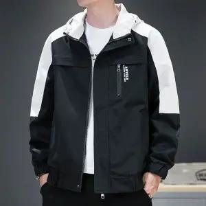 남친 캐주얼 가을 후드 바람막이 자켓 잠바 집업점퍼 야상 admr3