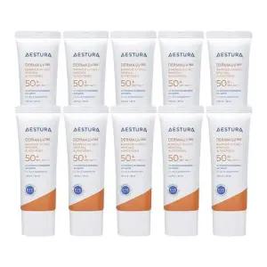 에스트라 더마 유브이365 장벽수분 무기자차 선크림 40ml(SPF50+) 10개 Ss