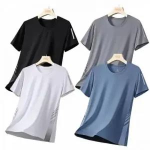 남성 여름 시원한 쿨링 냉감 스포츠 헬스복 반팔 티셔츠