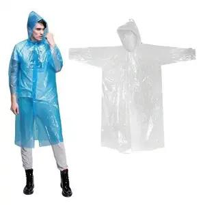 ( )일회용 레인코트 남자 여자 우비 비닐 비옷 우의 색랜덤 여름 장마철