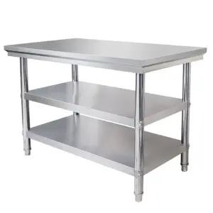 업소용식당테이블 스댕 식탁 작업대 스텐 음식점 사각