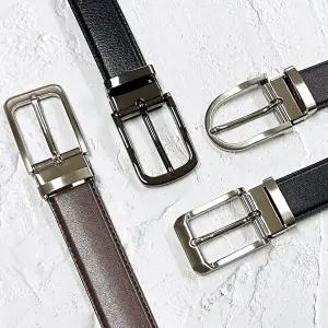 [턴트]플럼도트 국산 소가죽 유공벨트 남성벨트 남자벨트