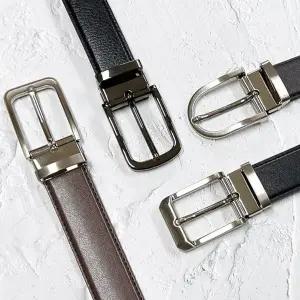 [턴트]플럼도트 국산 소가죽 유공벨트 남성벨트 남자벨트_