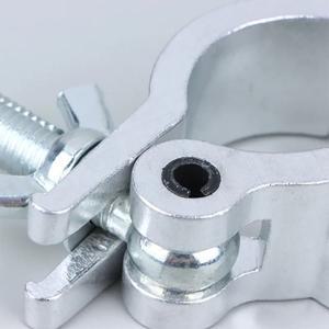 1개 알루미늄 합금 무대 조명 트러스 클램프 클립 브래킷 퀵 릴리즈 DJ 18-21mm 38-52mm 실버 행거 후크