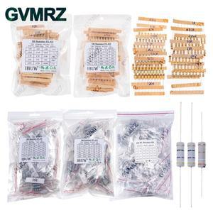 1/2W 1W 2W 3W 저항 5% 메탈 필름 세트 30종 각 5/10개 1R~750R 1K~820K 옴