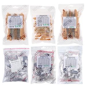 1/2W 1W 2W 3W 저항 5% 메탈 필름 모음 키트 세트 30종 각 5/10개 1R~750R 1K~820K 옴 39R 56R 750R