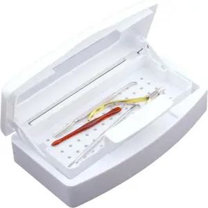 AOBOU 네일 도구 살균기 담금 트레이 박스 클리너 살롱 가위용 속눈썹 핀셋 아트 장비 매니큐어 상자