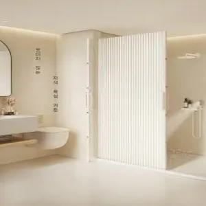 무타공 폴딩도어 중문 막이 셀프설치 무타공중문 미닫이