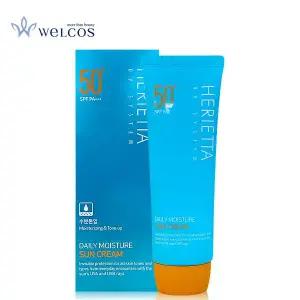 웰코스 헤리에타 데일리 모이스처 선크림 70g SPF50+ 과일나라 썬