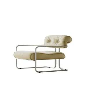 미드센츄리 1인 가죽 천연 소파