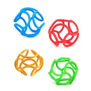 신생아 잇몸 간지러움 맛사지 실리콘 치발기 육아템 산모선물 턱근육발달 장난감