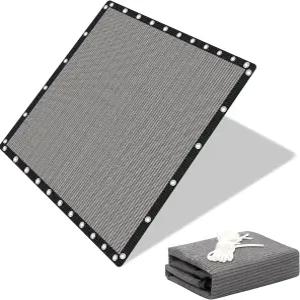 파티오 가든 퍼골라 그늘막을 위한 EmerIT 90 그늘막 패브릭 프라이버시 스크린 커버 그로밋이 있는 캐노피