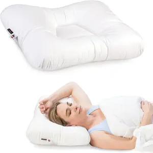 핵심 제품 트라이코어 컴포트 존 경추 지지 베개 온도 조절 내구성 견고함 - 풀 사이즈