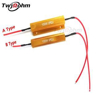 RX24-100W 고출력 금 알루미늄 하우징  2.2RJ 옴  권선 방전 디코딩  사전 충전 부하 저항기  2 개