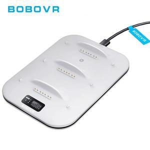 B100 배터리 팩용 BOBOVR BD3 충전 도크 Quest3 액세서리용 고속 스테이션 30W 전원 1시간에 0-80%