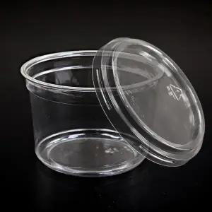 117파이 16온스 (480ml) 페트컵 원형 델리컵+무타공 평리드 100개 세트