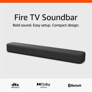 Amazon Fire TV 사운드바, DTS Virtual:X 및 연결 2.0 Dolby 스피커, 블루투스 오디오가 포함된