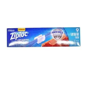 주방소품 지퍼락 냉동 대형 지퍼백 9매 냉동대형지퍼백 슬라이