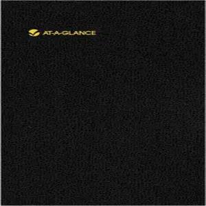 AT-A-GLANCE 날짜가 지정되지 않은 웹사이트 주소록 및 비밀번호 보관기 검은색 3.63 x 6.13 .21 인치