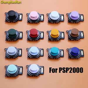 PSP2000 용 ChengHaoRan 14 색 3D 아날로그 조이스틱 컨트롤러 PSP 2000 슬림 게임 콘솔 엄지 스틱 로커 교