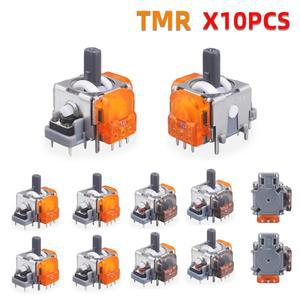 Xbox 시리즈 XS 수리 부품 용 DualSense PS5 PS4 컨트롤러 10Pcs 교체 TMR 효과 조이스틱 3D 아날로그 스틱