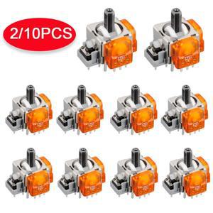 Xbox 시리즈 XS 수리 부품 용 DualSense PS5 PS4 컨트롤러 210Pcs 교체 TMR 효과 조이스틱 3D 아날로그 스