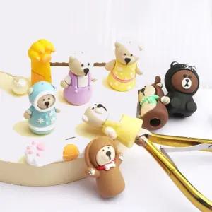 네일케어 귀요미 케릭터 니퍼캡 7종 IVu8+5rjE