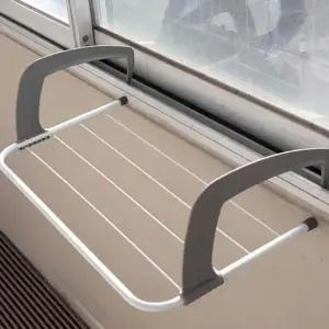 발코니 창틀걸이 빨랫대 수건 행주 건조대 창틀