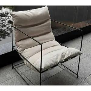 노르딕 싱글 소파 스툴 벨벳 인용 빈 인테리어 침실