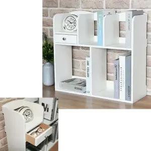 책상책꽃이 책상책꽂이 2단책꽂이 나무책꽂이