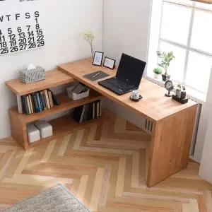 [에보니아] 안나 1600 대형 2단 책상세트 [수도권무료배송]