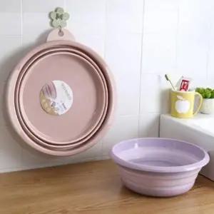 휴대용 접이식 대야 폴딩대야 캠핑대야 M사이즈_24594968