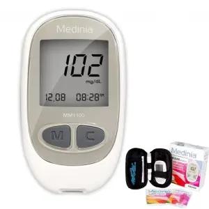 메디니아 자동혈당측정기 추천 사혈기포함 혈당측정기추천 혈당계추천 혈당기계 당뇨체크기
