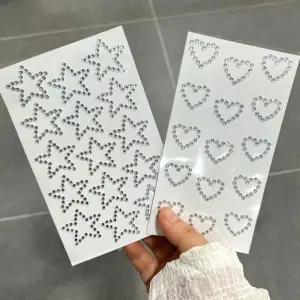 데코 신상 페이스 추천제품 큐빅 보석 다꾸 메이크업 스티커