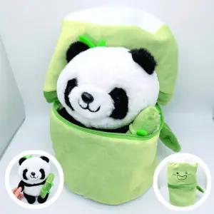보관 수납 추천제품 선물 신상 대나무 판다인형 안