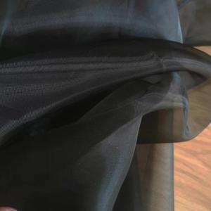 1PC 하드 얇은 명주 그물 직물 나일론 뻣뻣한 메쉬 코르셋 브래지어 DIY 재료 천