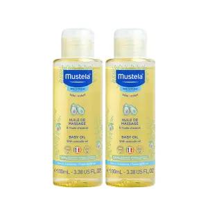 무스텔라 베이비 오일(마사지 오일) 100ml, 2개