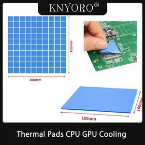 열패드 6.0 W/mK 100*100*1.0mm 고효율 전도성 방열판 냉각 실리콘